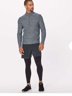 Lululemon Lululemon Surge 1/2 Zip Melanite workout running casual spring $108